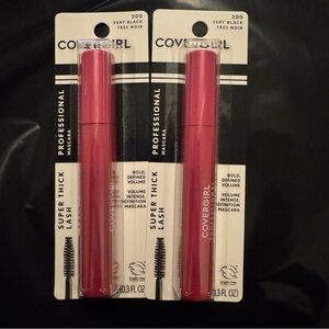 Covergirl Professional Mascara Very Black #200, lot of 2